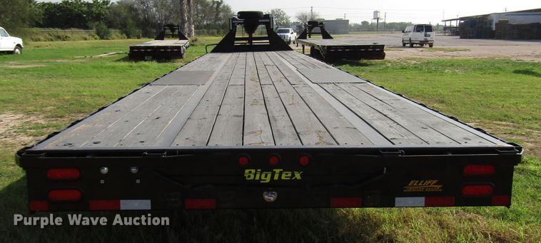 image for item DH8300 2019 Big Tex 25GN-40BK8SIR equipment trailer