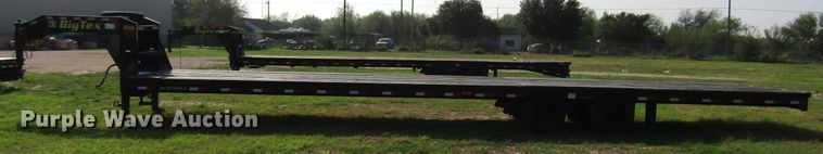 image for item DH8300 2019 Big Tex 25GN-40BK8SIR equipment trailer