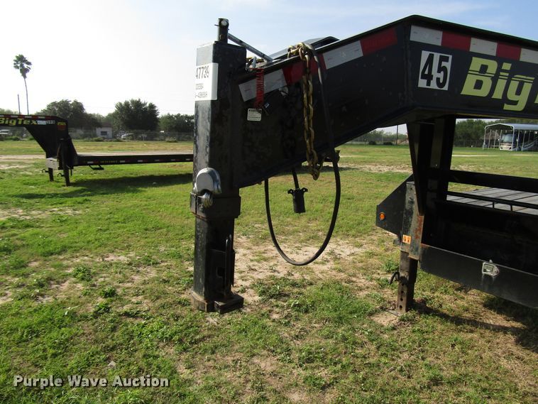 image for item DH8300 2019 Big Tex 25GN-40BK8SIR equipment trailer