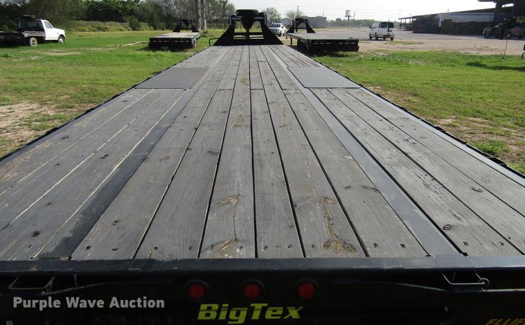 image for item DH8300 2019 Big Tex 25GN-40BK8SIR equipment trailer