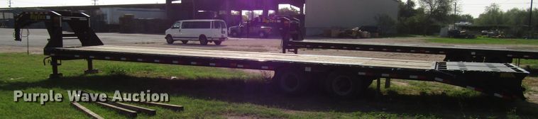 image for item DH8301 2019 Big Tex 25GN-35BK+5MR equipment trailer