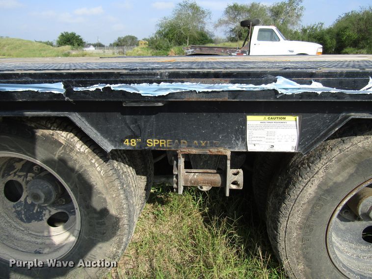 image for item DH8301 2019 Big Tex 25GN-35BK+5MR equipment trailer