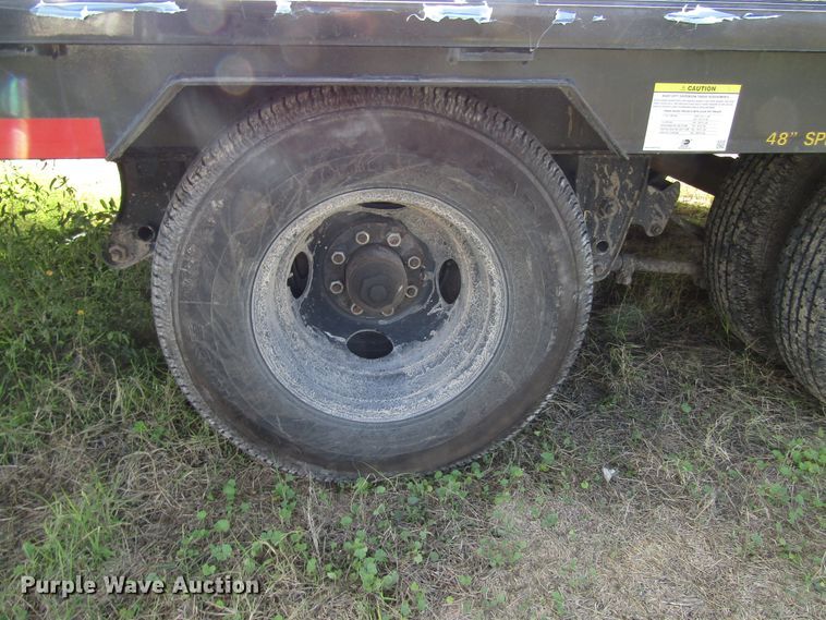 image for item DH8301 2019 Big Tex 25GN-35BK+5MR equipment trailer