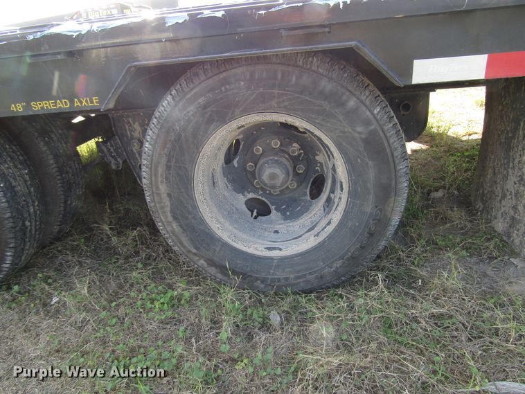 image for item DH8301 2019 Big Tex 25GN-35BK+5MR equipment trailer