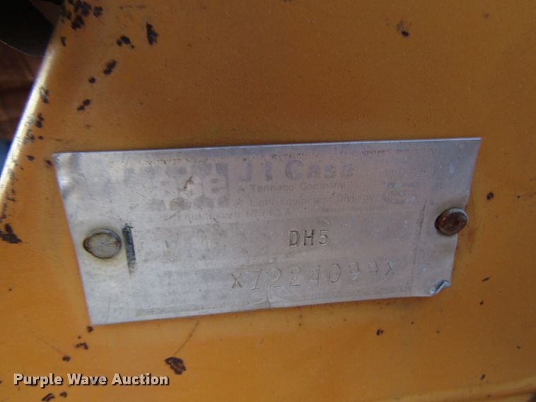 image for item DH8307 Case DH5 trencher