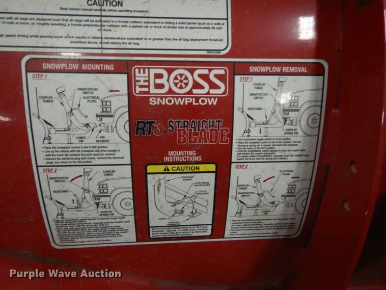 image for item DI9164 Boss STB03168 snow plow