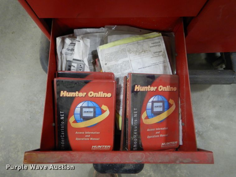 image for item DI9165 Hunter DSP400 alignment machine