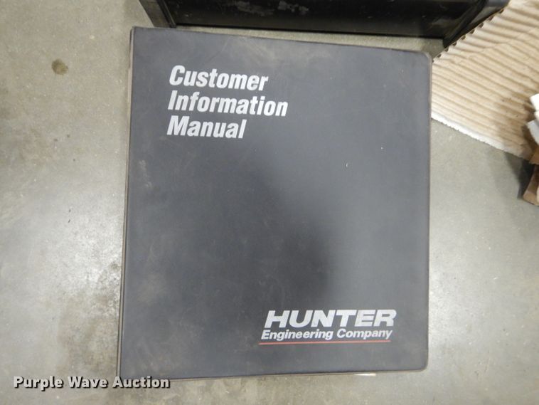 image for item DI9165 Hunter DSP400 alignment machine