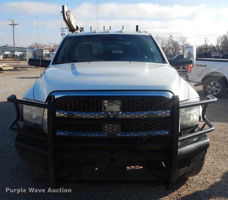 image for item FG9874 2014 Dodge Ram 5500 Crew Cab utility truck