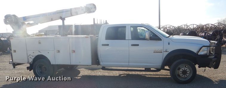 image for item FG9874 2014 Dodge Ram 5500 Crew Cab utility truck