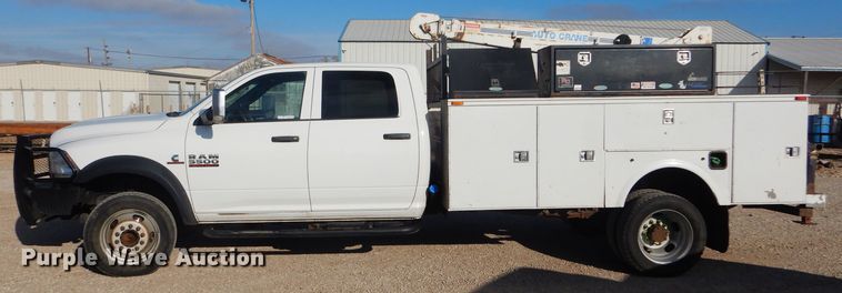 image for item FG9874 2014 Dodge Ram 5500 Crew Cab utility truck