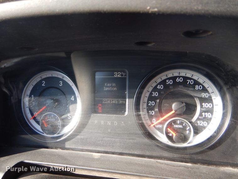 image for item FG9874 2014 Dodge Ram 5500 Crew Cab utility truck