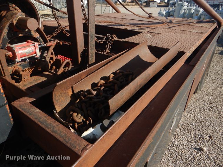 image for item FG9875 1991 International 7100 flatbed truck