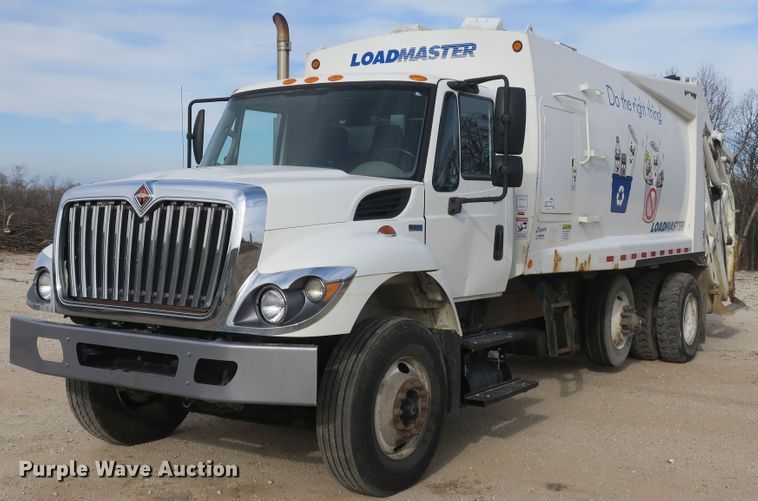 image for item DB10094 2012 International WorkStar 7400 refuse truck