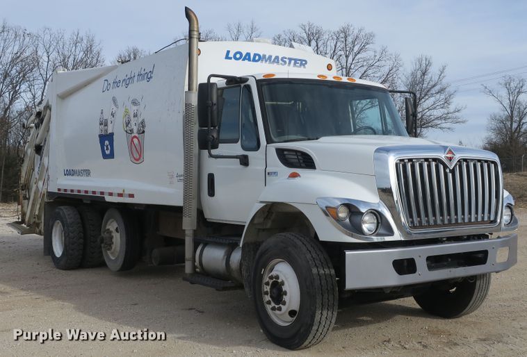 image for item DB10094 2012 International WorkStar 7400 refuse truck