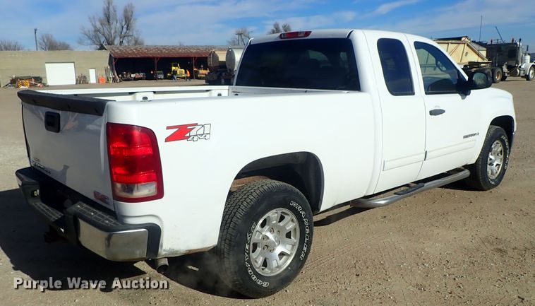 image for item DC3400 2008 GMC Sierra 1500 Ext. Cab pickup truck