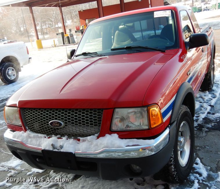 image for item DE4206 2001 Ford Ranger XLT SuperCab pickup truck