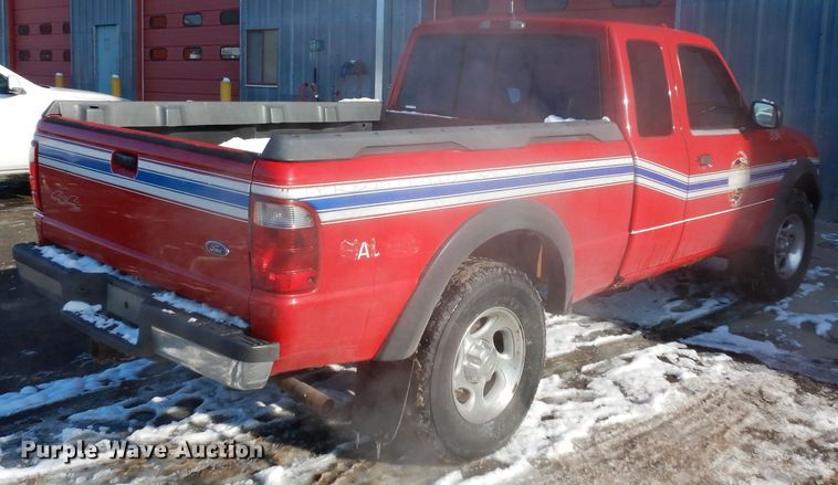 image for item DE4206 2001 Ford Ranger XLT SuperCab pickup truck