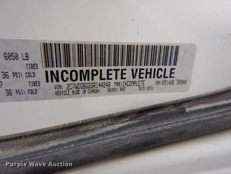 image for item DE4218 2016 Dodge Grand Caravan handicap accessible van