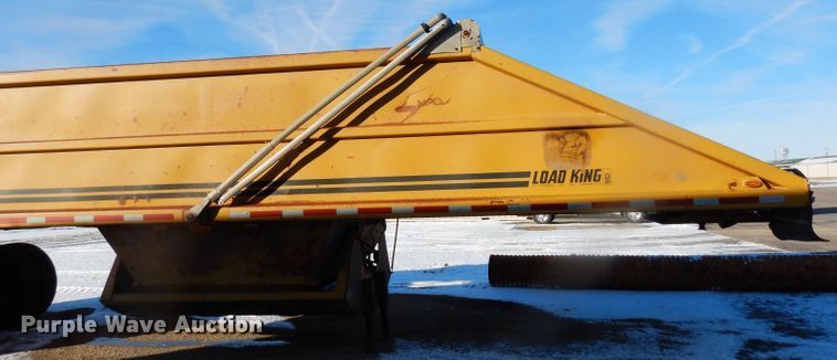 image for item DE4239 1983 Load King 1827XSTD bottom dump trailer