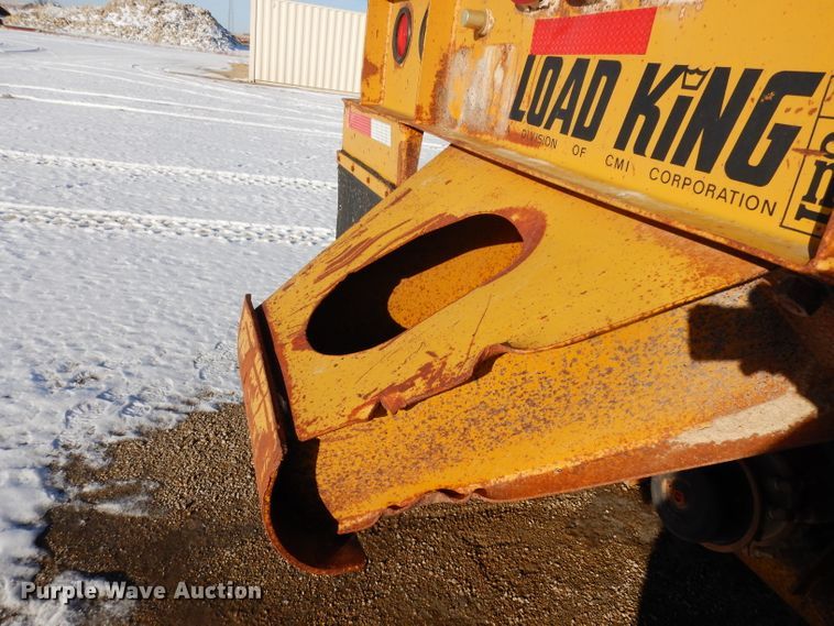 image for item DE4239 1983 Load King 1827XSTD bottom dump trailer