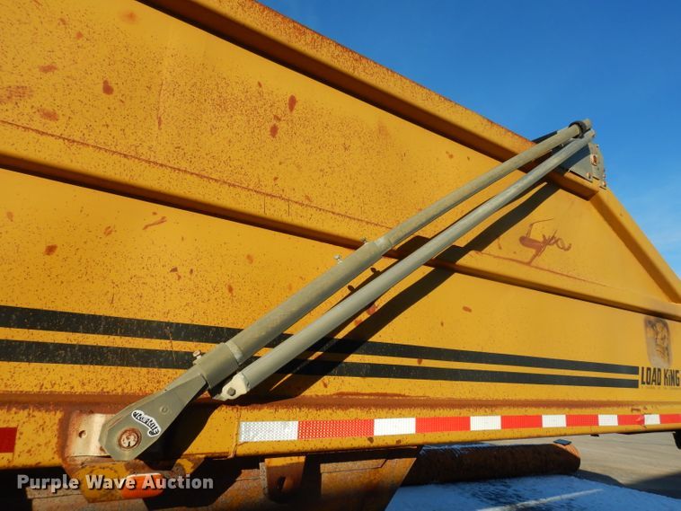 image for item DE4239 1983 Load King 1827XSTD bottom dump trailer