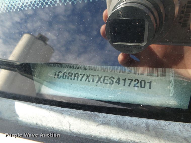 image for item DG0403 2014 Dodge Ram 1500 Crew Cab pickup truck