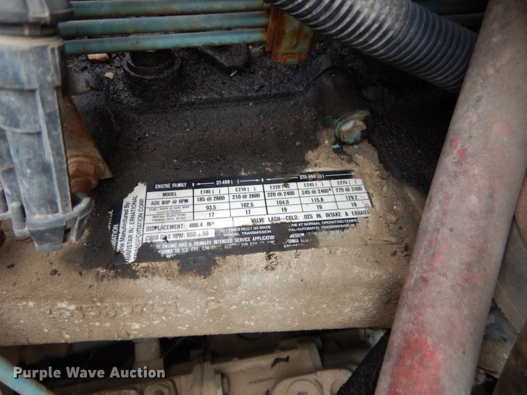 image for item DH2514 1991 International 4900 dump truck