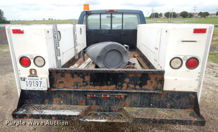 image for item DH2515 1994 Ford F150 utility bed pickup truck