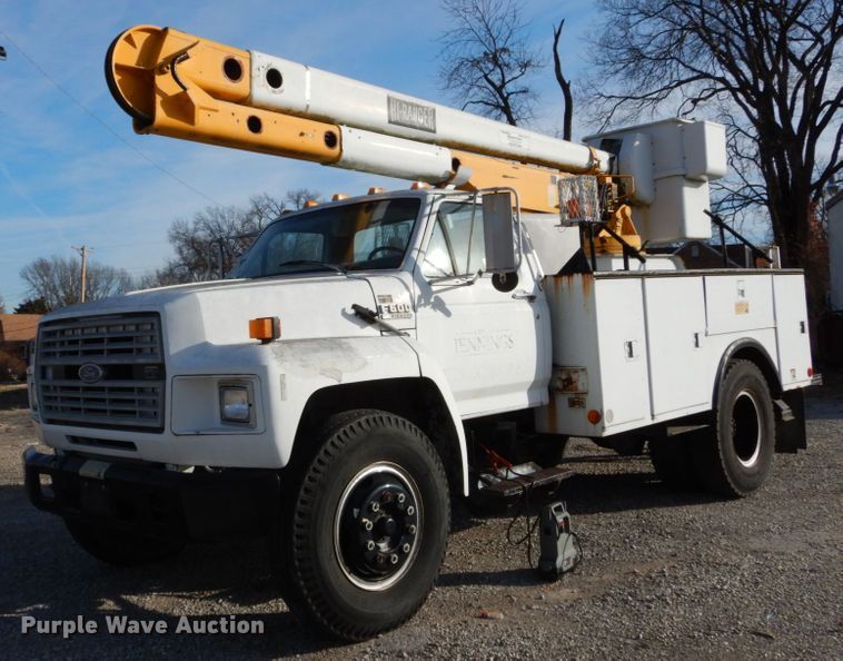 image for item DH5060 1994 Ford F600 bucket truck