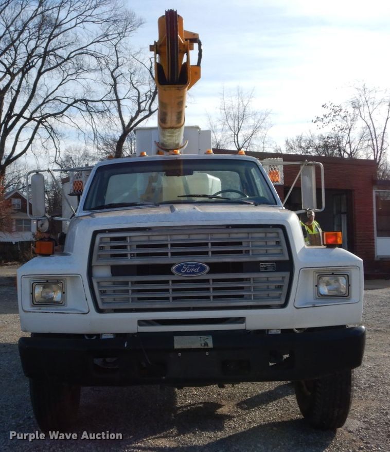 image for item DH5060 1994 Ford F600 bucket truck