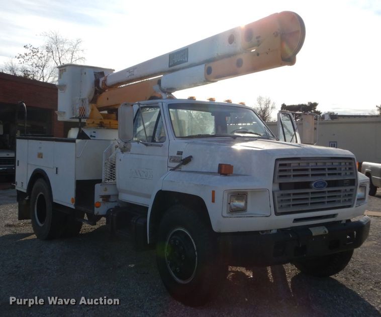 image for item DH5060 1994 Ford F600 bucket truck