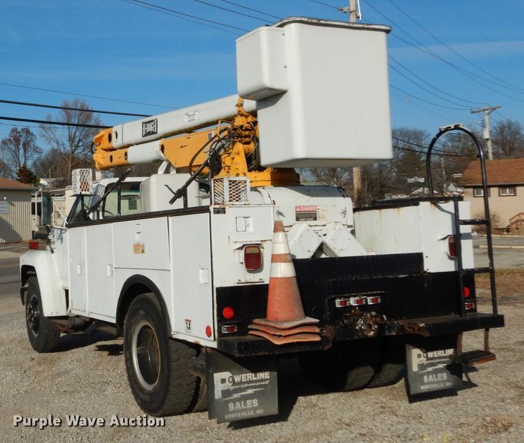 image for item DH5060 1994 Ford F600 bucket truck