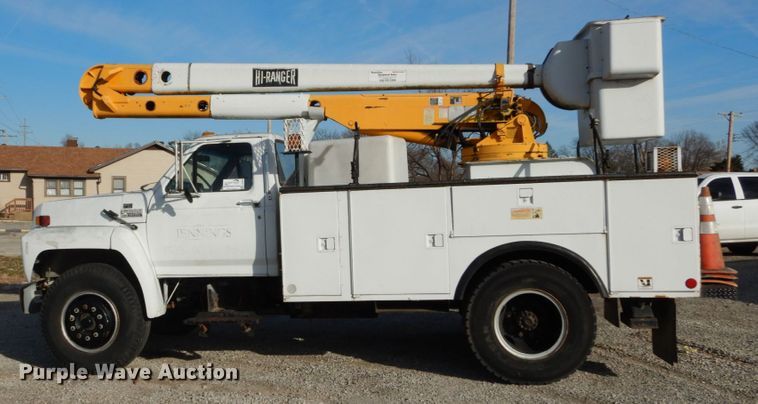 image for item DH5060 1994 Ford F600 bucket truck