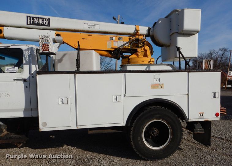 image for item DH5060 1994 Ford F600 bucket truck