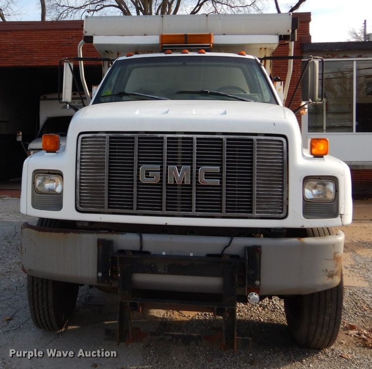 image for item DH5061 1999 GMC C7500 dump truck
