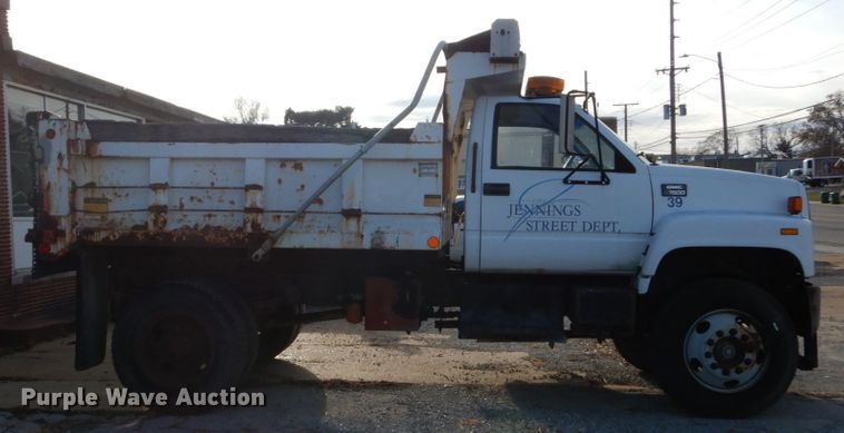 image for item DH5061 1999 GMC C7500 dump truck