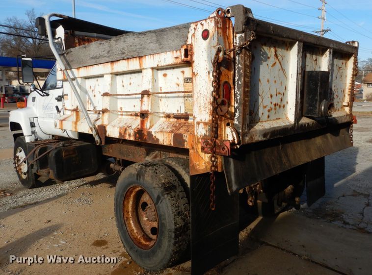 image for item DH5061 1999 GMC C7500 dump truck