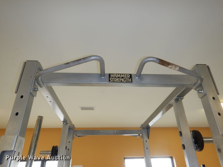 image for item DY9344 Hammer Strength double weightlifting rack