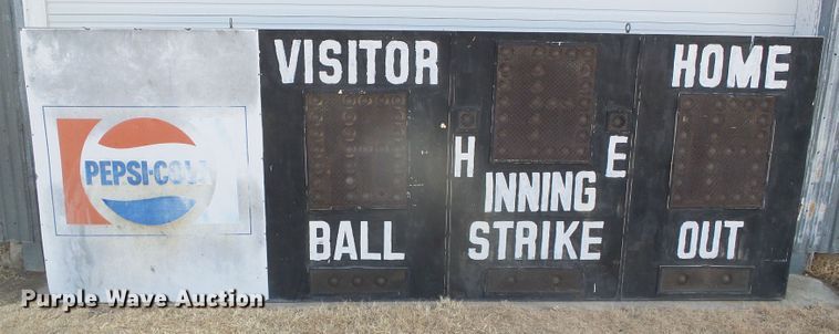 image for item EL9062 (2) Electro-Mech electric baseball scoreboards
