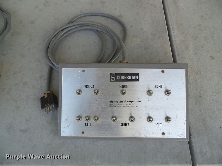 image for item EL9062 (2) Electro-Mech electric baseball scoreboards