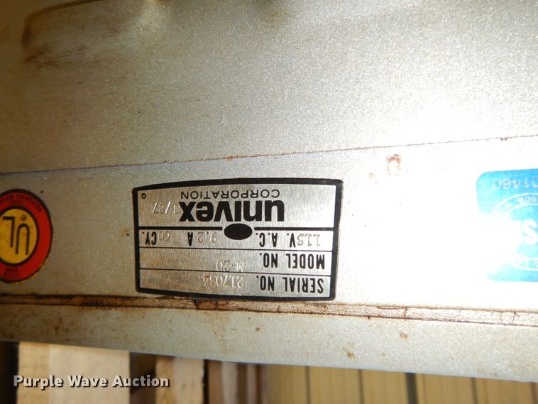 image for item FD9683 Univex M20 mixer