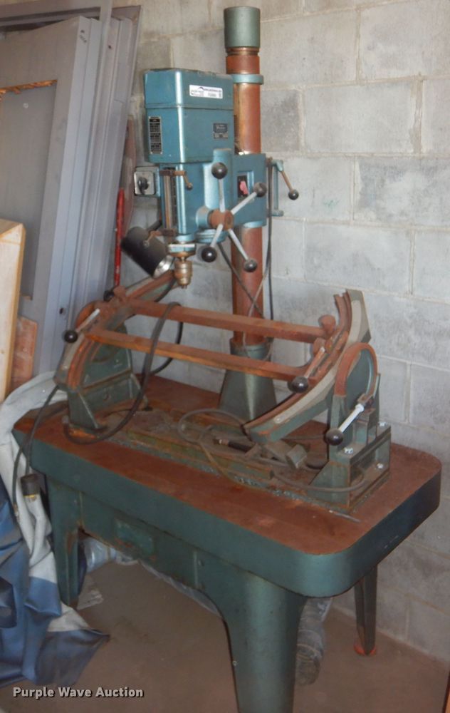 image for item FG9869 Winona Van Norman L250BW seat and guide machine