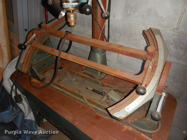 image for item FG9869 Winona Van Norman L250BW seat and guide machine