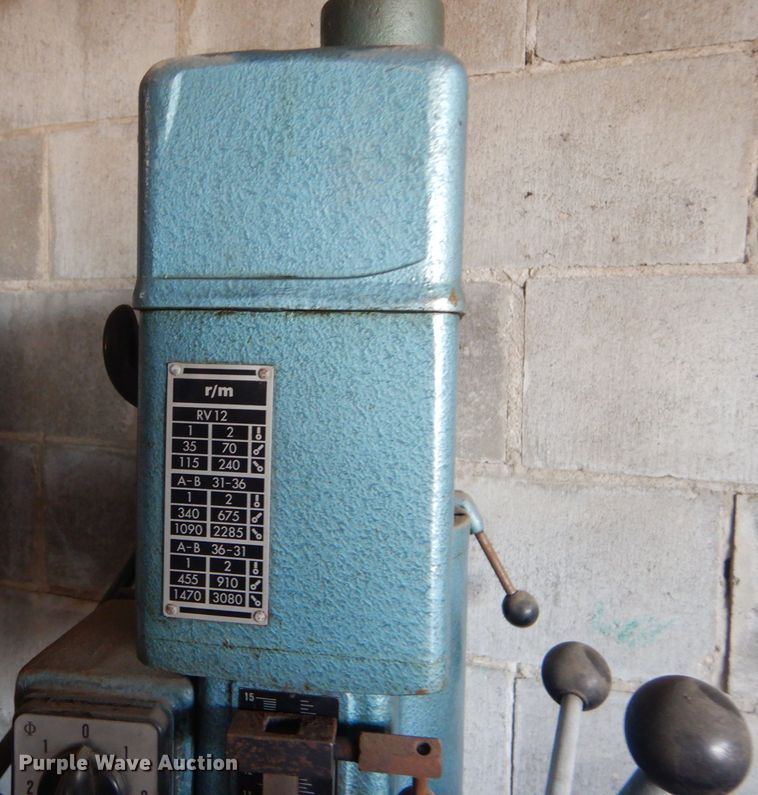 image for item FG9869 Winona Van Norman L250BW seat and guide machine