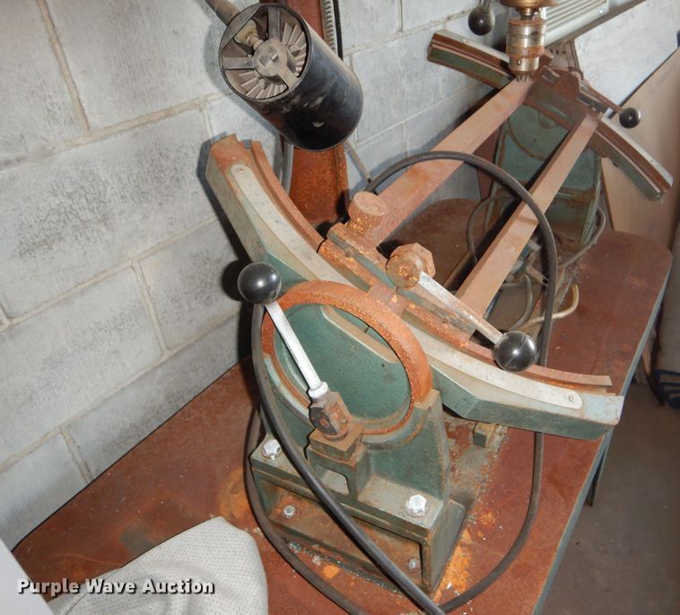 image for item FG9869 Winona Van Norman L250BW seat and guide machine