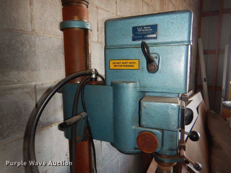 image for item FG9869 Winona Van Norman L250BW seat and guide machine