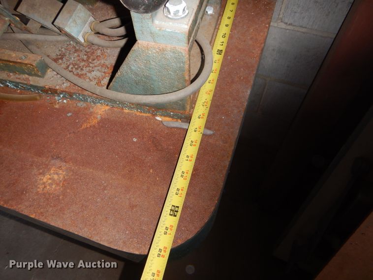 image for item FG9869 Winona Van Norman L250BW seat and guide machine