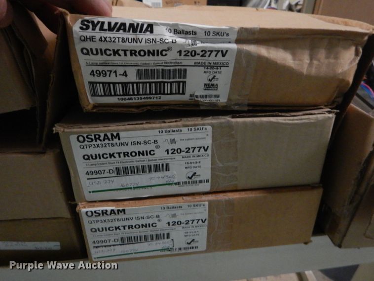 image for item FG9870 Fluorescent light ballasts