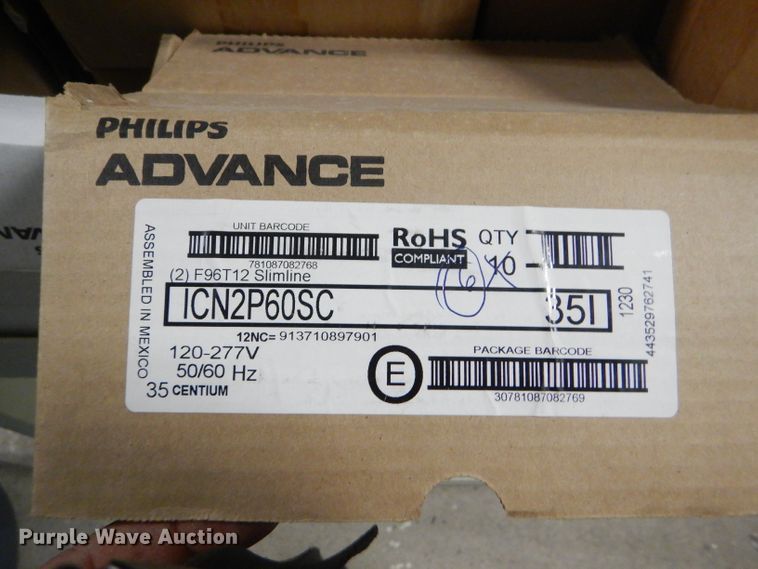 image for item FG9870 Fluorescent light ballasts